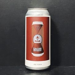 Evil Twin NYC Woven Water Evil Fusion Sour Ale with Apple, Cranberry, Vanilla Soft Serve, Graham Cracker & Cinnamon. USA NYC