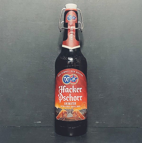Hacker Pschorr Animator Doppelbock Germany vegan