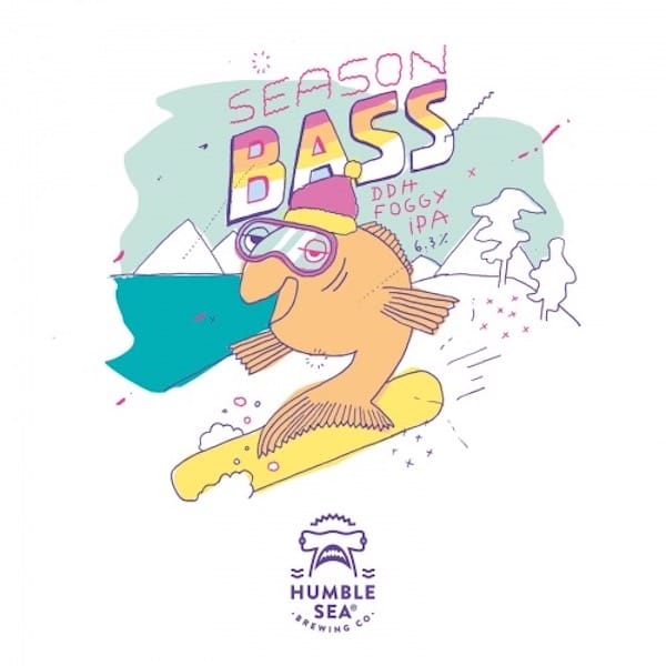 Humble Sea Season Bass DDH IPA USA vegan