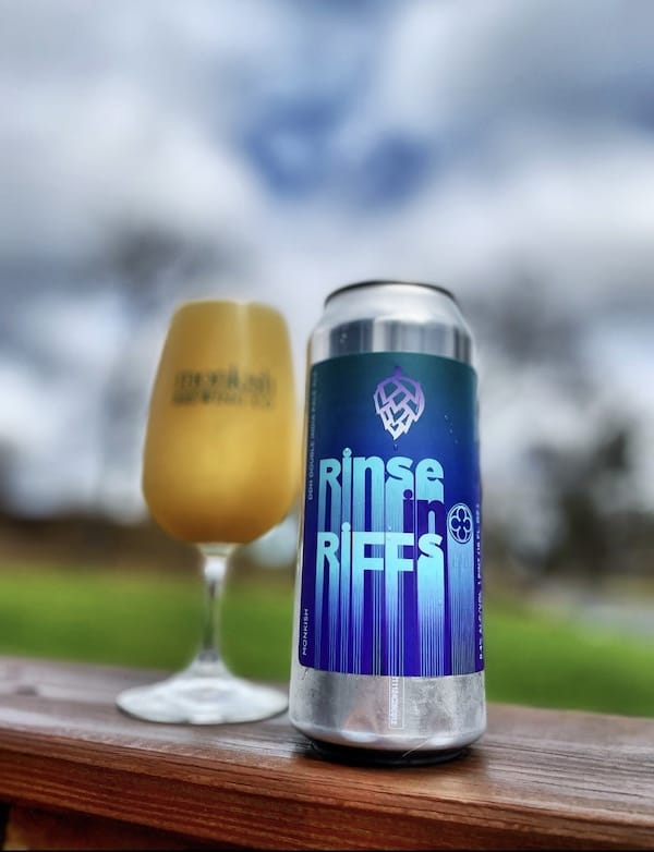 Rinse in Riffs Batch 8 Monkish DDH DIPA USA Vegan Brew Cavern