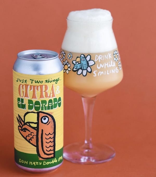 Just Two Things Citra + El Dorado Green Cheek DIPA Brew Cavern