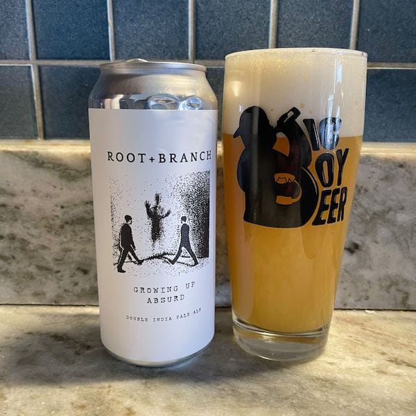 Growing Up Absurd Root + Branch DIPA USA Vegan Brew Cavern