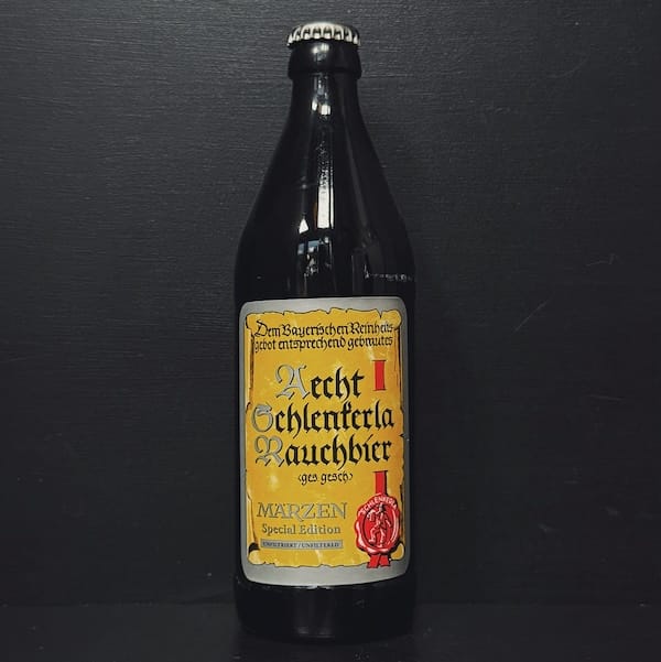 Aecht Schlenkerla Rauchbier - Marzen Special Edition Unfiltriert/Unfiltered Smoked Lager Germany vegan