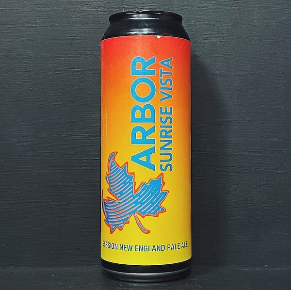 Arbor Sunrise Vista Session New England Pale Bristol vegan