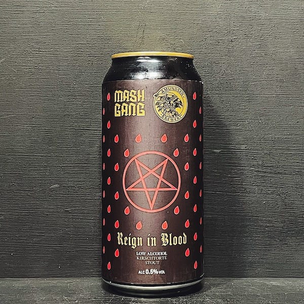 Mash Gang Amunden Reign In Blood Kirschtorte Stout London vegan