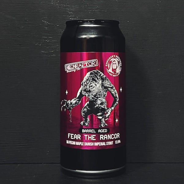Neon Raptor Emperors Fear The Rancor. Maple and Pecan Danish Pastry Imperial Stout Nottingham