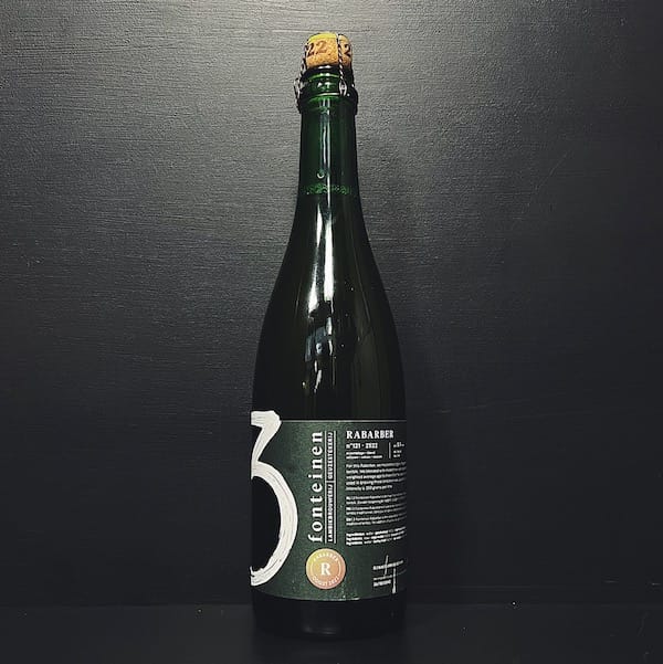 3 Fonteinen Rabarber (season 21|22) Blend No. 121 Rhubarb Lambic Belgium vegan