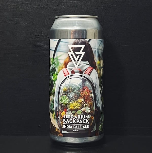 Terrarium Backpack Azvex IPA Liverpool Vegan UK Brew Cavern