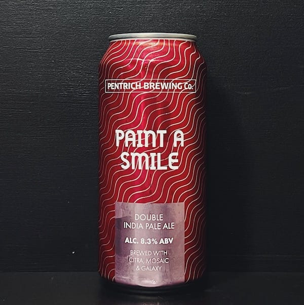 Pentrich Paint A Smile DIPA Derbyshire vegan