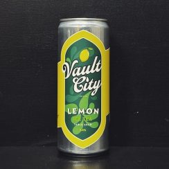 Vault City Lemon Ice Tea. Table Sour Scotland vegan