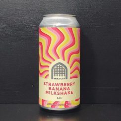 Vault City Strawberry Banana Milkshake - Brew Cavern