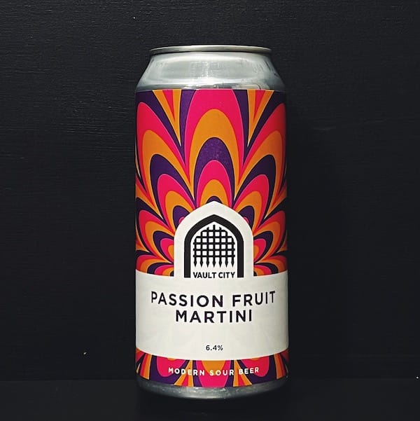 Passion Fruit Martini Vault City Sour Scotland Vegan Brew Cavern