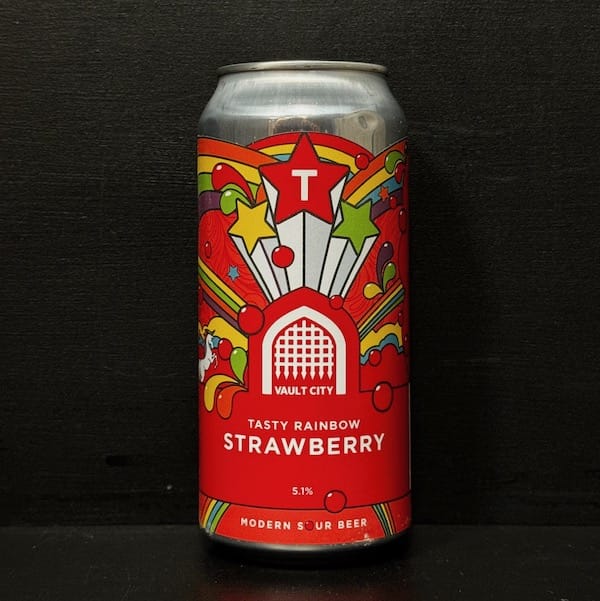 Tasty Rainbow Strawberry | Vault City | Sour | Scotland | UK | Brew Cavern