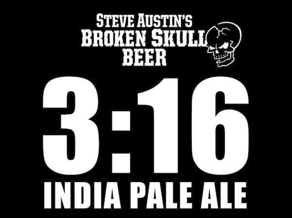 El Segundo Steve Austins Broken Skull 3:16 India Pale Ale 4 PACK. USA vegan