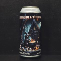 Sinnister Cannibalism & Witchcraft. Imperial Stout Scotland vegan