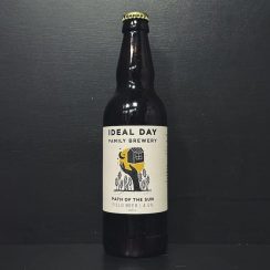 Ideal Day Path Of The Sun. Field Beer. Vegan Cornwall
