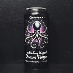 Pentrich Double Dry Hopped Dream Tempo 2025. DIPA Derbyshire vegan