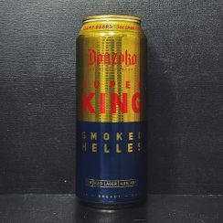 Donzoko Super King. Smoked Helles Newcastle vegan