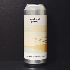 Weekend Project Goat Rock Beach. West Coast IPA Cheshire vegan