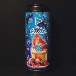 Funky Fluid Free Gelato Berries & Cream. Sour Poland