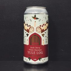 Vault City Dark Cherry White Chocolate Yule Log - Brew Cavern