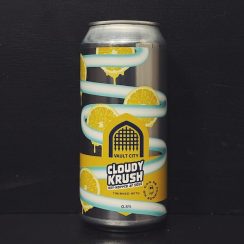 Vault City We Can Be Friends Cloudy Krush. Dry Hopped AF Sour Scotland vegan