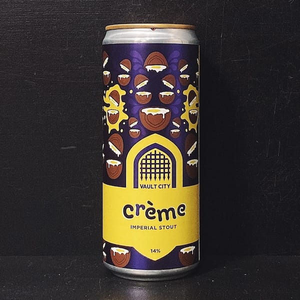 Vault City Creme Imperial Stout Scotland vegan