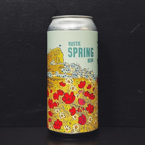 Burning Sky Rustic Spring Beer. Farmhouse Saison Sussex vegan