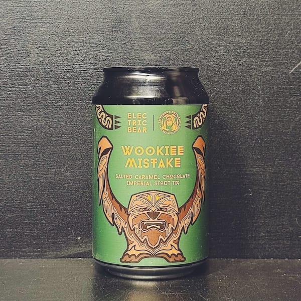 Electric Bear Emperors Wookiee Mistake. Imperial Stout Bath vegan