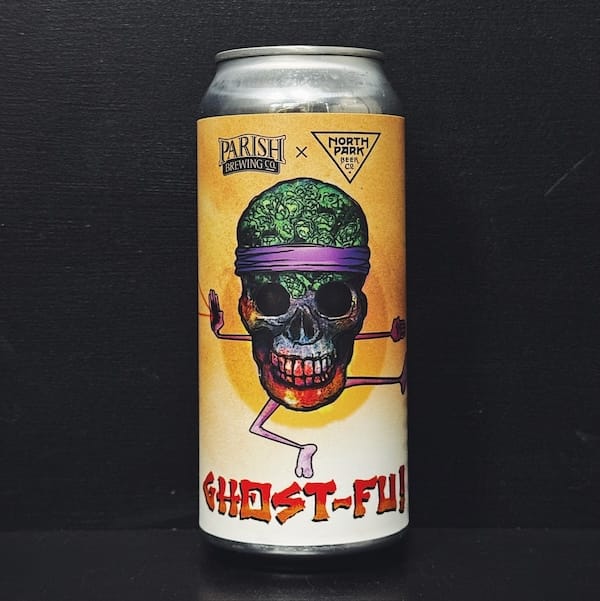 Parish North Park Ghost FU. West Coast DIPA USA vegan