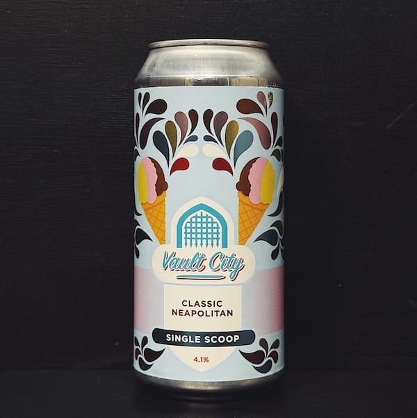 Vault City Classic Neapolitan Single Scoop. Sour Scotland
