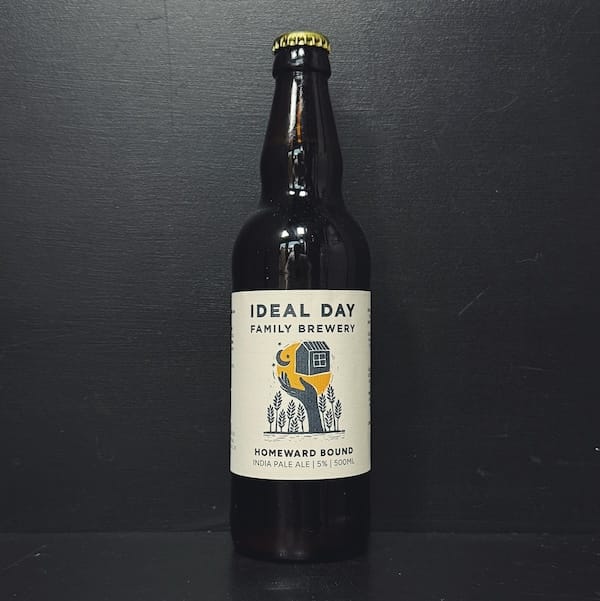 Ideal Day Homeward Bound IPA. Cornwall vegan