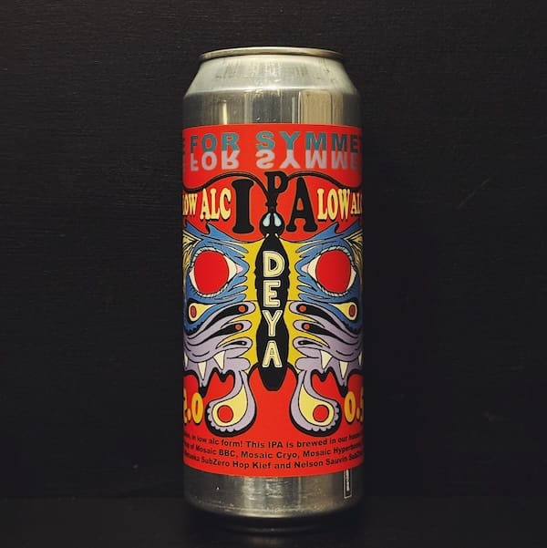 DEYA Eye For Symmetry. Low Alc IPA Cheltenham vegan