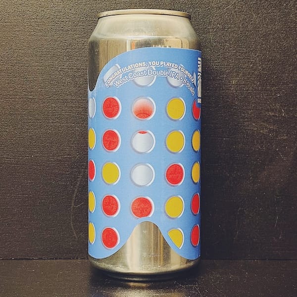 Sureshot Congratulations You Played Yourself. West Coast DIPA Manchester vegan