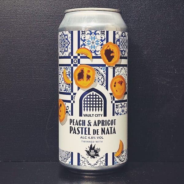 Vault City Peach & Apricot Pastel De Nata. Sour Scotland