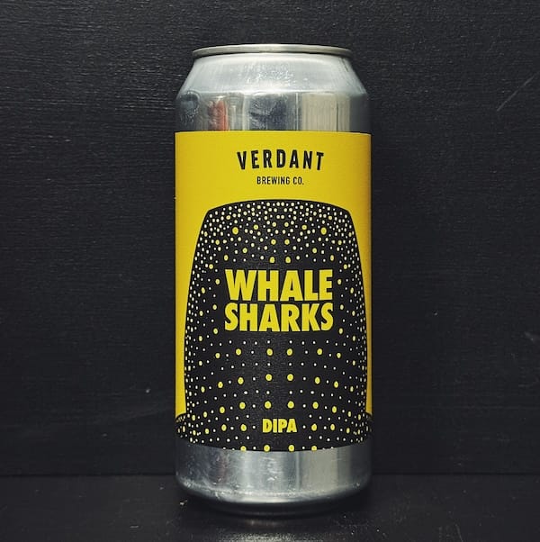 Verdant Whale Sharks DIPA Cornwall vegan