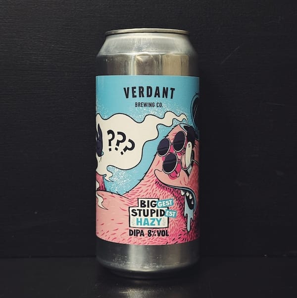Verdant Biggest Stupidest Hazy. DIPA Cornwall vegan