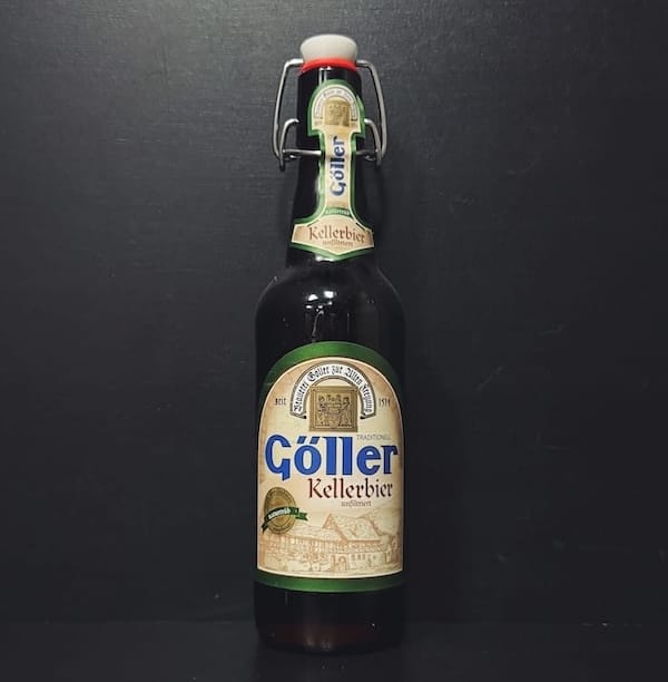 Goller Kellerbier. Lager Germany vegan