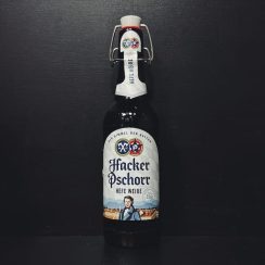 Hacker Pschorr Hefe Weiss. Hefeweizen Germany vegan