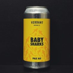 Verdant Baby Sharks. Pale Ale Cornwall vegan