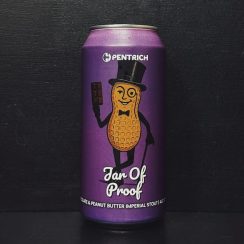 Pentrich Jar Of Proof. Imperial Stout Derbyshire