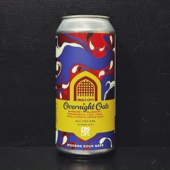 Vault City Long Live Beerworks Overnight Oats (Raspberry, Blueberry, Pomegranate, Chocolate Chips, Maple Syrup & Coffee). Sour Scotland