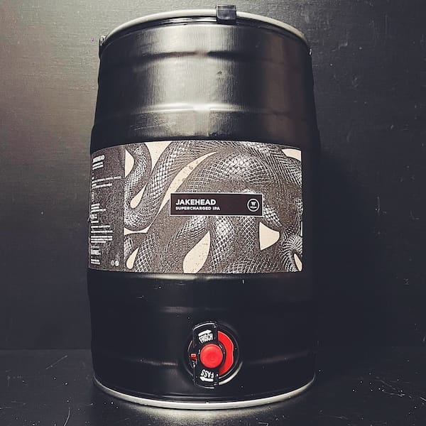 Wylam Jakehead Mini Cask. IPA Newcastle vegan