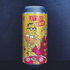 Burning Sky Let's Go Away. Belgian Pale Sussex vegan