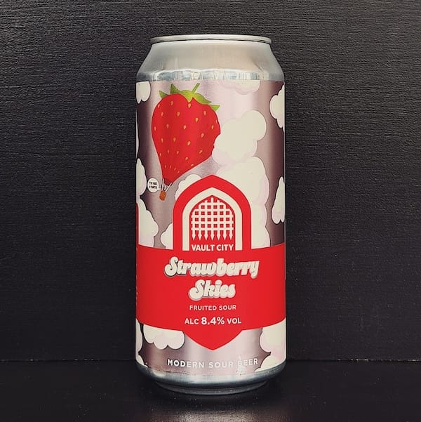 Vault City Strawberry Skies. Sour Scotland vegan