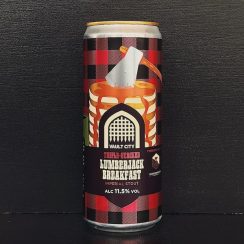 Vault City 3 Sons Triple-Stacked Lumberjack Breakfast Imperial Stout Scotland vegan