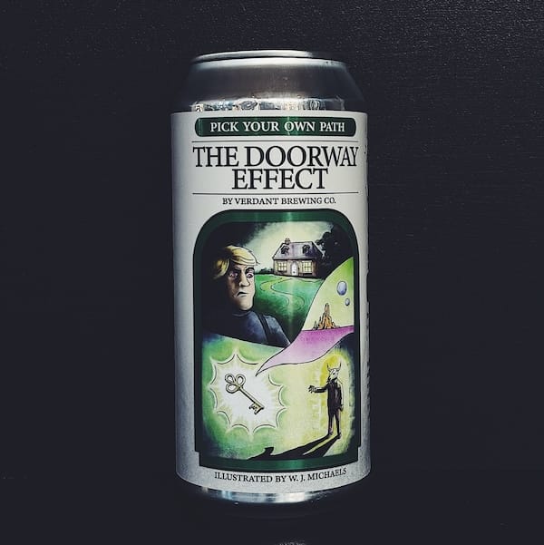 Verdant Left Handed Giant The Doorway Effect. DIPA Cornwall vegan