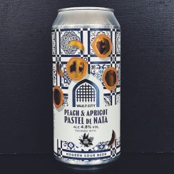 Vault City Peach & Apricot Pastel De Nata. Sour Scotland