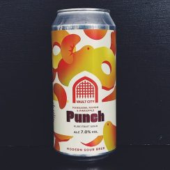 Vault City Punch Mandarin Mango & Pineapple. Sour Scotland vegan