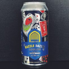 Vault City Razzle Dazzle. Glitter Sour Scotland vegan
